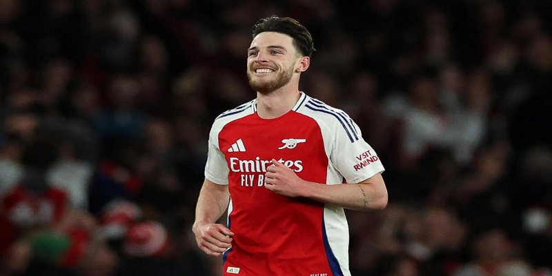 Declan Rice Arsenal tiền vệ hay nhất EPL 2025 2026 thống kê