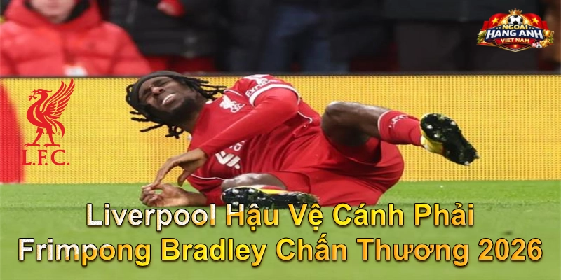 Liverpool Hậu Vệ Cánh Phải Frimpong Bradley Chấn Thương 2026