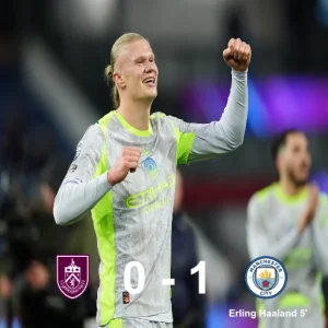 Man City Vươn Lên Top 1 Sau Chiến Thắng Với Burnley