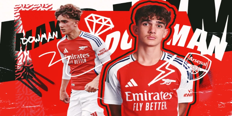 Max Dowman Arsenal cầu thủ trẻ nhất ra sân Premier League 2025