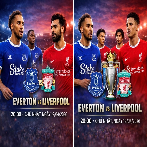 Nhận Định Bóng Đá Anh: Everton vs Liverpool 20:00 Chủ Nhật, Ngày 19/04/2026