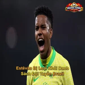 Estêvão Bị Loại Khỏi Danh Sách Đội Tuyển Brazil - World Cup 2026
