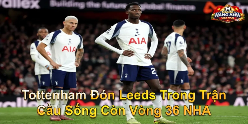 Tottenham Đón Leeds Trong Trận Cầu Sống Còn Vòng 36 NHA