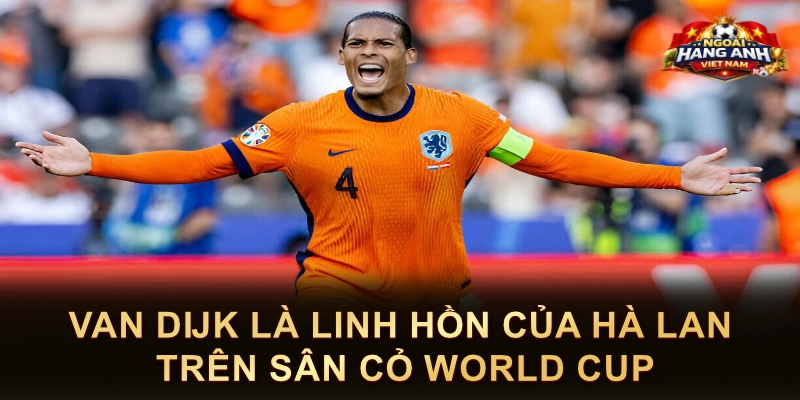 Van Dijk Là Linh Hồn Của Hà Lan Trên Sân Cỏ World Cup