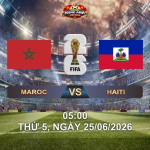 Soi Kèo Nhà Cái Maroc Vs Haiti (5H Ngày 25/06 World Cup 2026): Sư Tử Atlas Đối Đầu Tân Binh Grenadiers