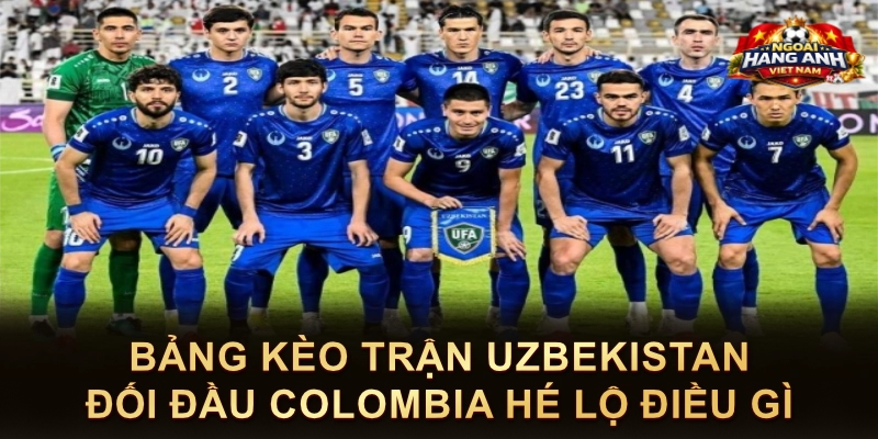 Bảng Kèo Trận Uzbekistan Đối Đầu Colombia Hé Lộ Điều Gì