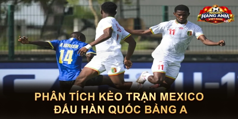 Phân Tích Kèo Trận Mexico Đấu Hàn Quốc Bảng A