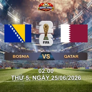 Soi Kèo Nhà Cái Bosnia Và Herzegovina Vs Qatar (2H Ngày 25/06 World Cup 2026): Lão Tướng Dzeko Đấu Nhà Vô Địch Châu Á