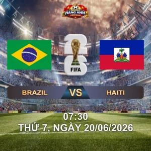 Soi Kèo Nhà Cái Brazil Vs Haiti (7H30 Ngày 20/06 World Cup 2026): Vũ Điệu Samba Trước Tân Binh Caribe