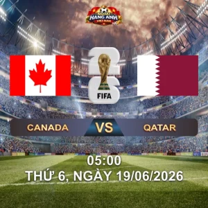Soi Kèo Nhà Cái Canada Vs Qatar (5H Ngày 19/06 World Cup 2026): Canada Tìm Chiến Thắng World Cup Đầu Tiên