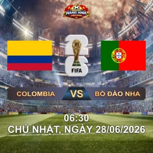 Soi Kèo Nhà Cái Colombia Vs Bồ Đào Nha (6H30 Ngày 28/06 World Cup 2026): Đại Chiến Khốc Liệt