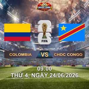 Soi Kèo Nhà Cái Colombia Vs CHDC Congo (9H Ngày 24/06 World Cup 2026): Cafeteros Săn Vé Đi Tiếp Trước Leopards