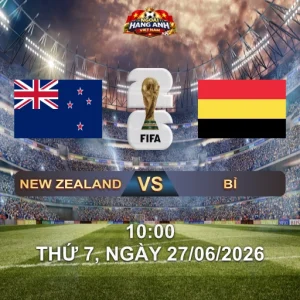 Soi Kèo Nhà Cái New Zealand Vs Bỉ (10H Ngày 27/06 World Cup 2026): Quỷ Đỏ Vùi Dập Hay All Whites Gây Sốc