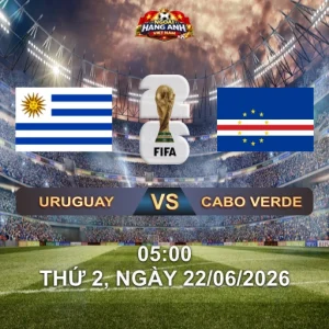 Soi Kèo Nhà Cái Uruguay Vs Cabo Verde (5H Ngày 22/06 World Cup 2026): La Celeste Thử Lửa Trước Cá Mập Xanh