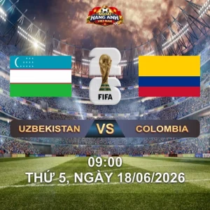 Soi Kèo Nhà Cái Uzbekistan Vs Colombia (9H Ngày 18/06 World Cup 2026): Cuộc Ra Mắt Lịch Sử Của Uzbekistan Trước Cafeteros